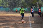 Armaan Jain snapped in action at soccer match on 18th Jan 2016